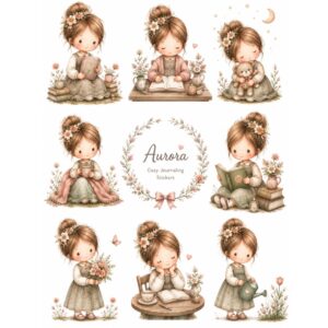 Aurora – Cozy Journaling Clipart