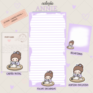 Coleção Annie - Dias de Leitura (Roxo)